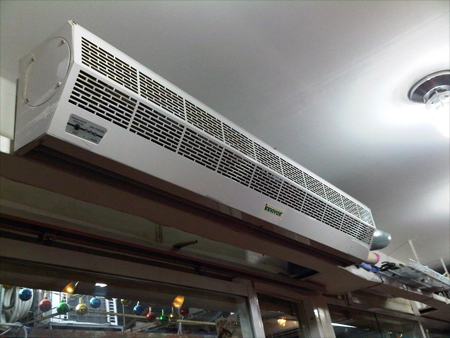 Cortinas de aire para ahorrar energía